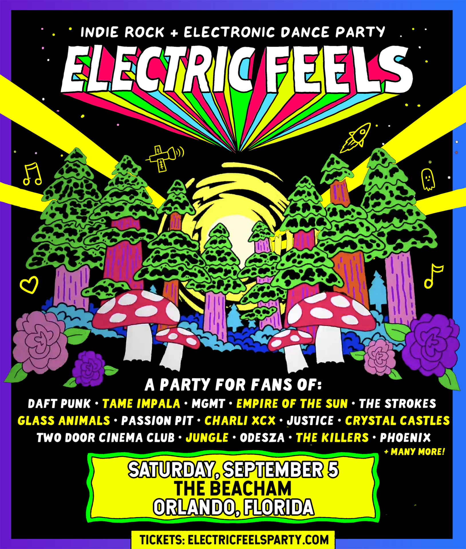 Electric Feels at The Beacham