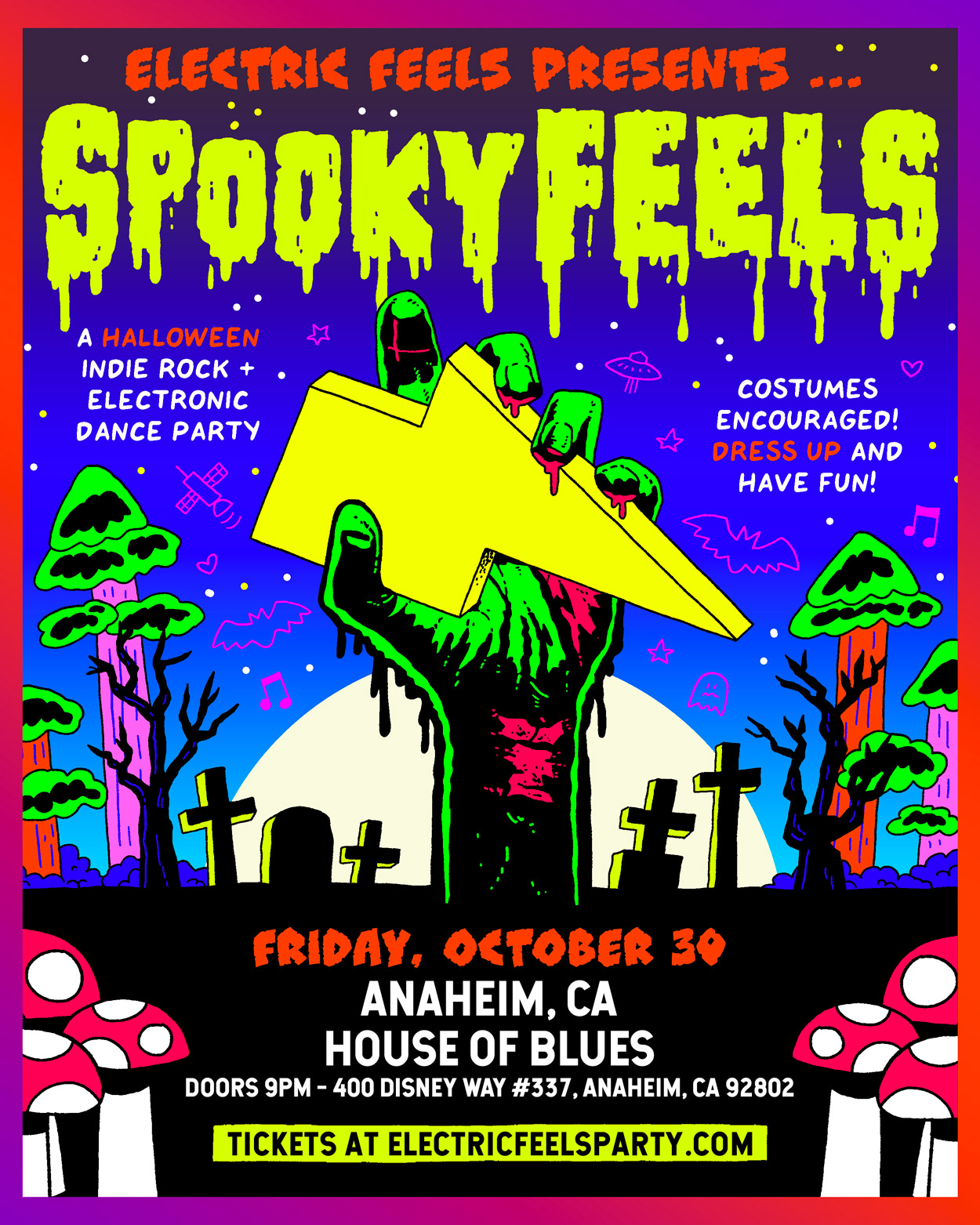 Electric Feels next party