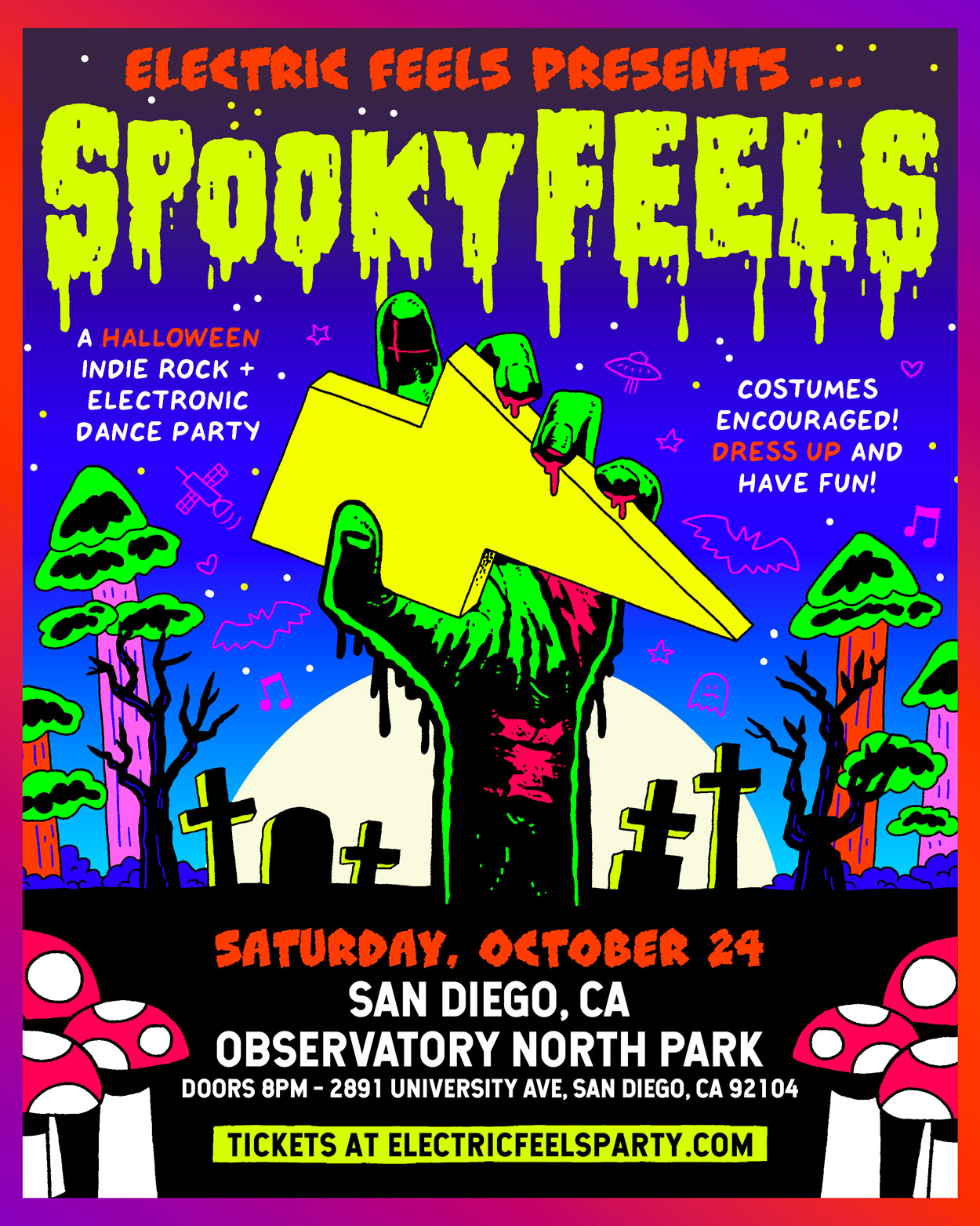 Electric Feels next party